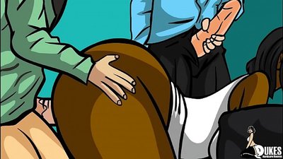 Mokiniai po pamokų užsiima seksu su juodaodžiu mokytoju